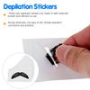 BAZEITFLOW Protective Beard Stickers Nose Hair Waxing Kit 20pcs Stain-resistant Nose Hair Removal for Personal Care view 4