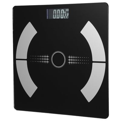 YARNOW Digital Body Weight Scale with Wireless Connectivity, Rechargeable USB Charging, 26x26cm Portable Electronic Weight Scale for Home Use, Smart Female and Male Health Monitor
