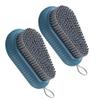 2pcs Abs Shoes Cleaner Brush Blue Portable Household Laundry Scrub view 1