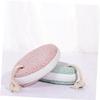 PRETYZOOM 2pcs Foot Pumice Stone Scrubber Set Natural Dead Skin Callus Remover Oval-Shaped Lightweight Volcanic Stone for Pedicure and Feet Care view 4