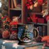 Christmas Coffee Set - Stylish and comfortable Christmas bark texture set that brings a warm seasonal vibe with every sip | perfect for domes use view 4