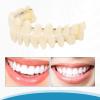 2 PCS Denture Repair Kit Moldable False Teeth Top and Bottom with 14PCS Red Wax Tablets DIY Resin Denture Kit for Men and Women with Bad Teeth to Repair Missing Teeth Teaching Mold view 3