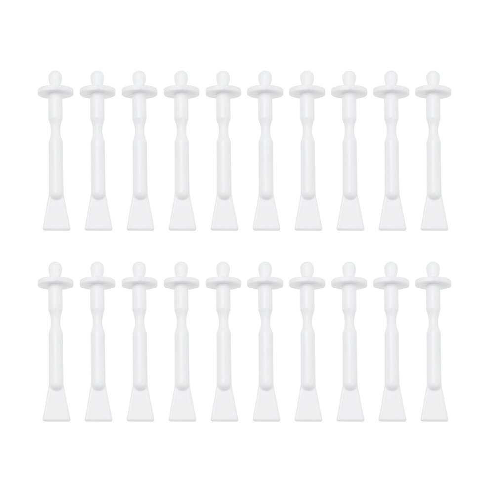 ABOOFAN 30Pcs Nose Wax Stick Hair Removal PP Wax Applicator Rods for Nose Hair, Small Area Application Spatulas