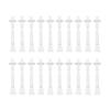ABOOFAN 30Pcs Nose Wax Stick Hair Removal PP Wax Applicator Rods for Nose Hair, Small Area Application Spatulas view 1