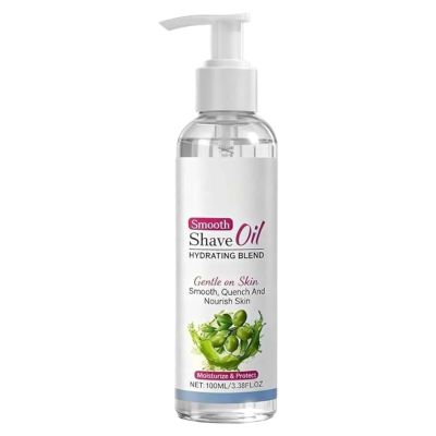 Shaving Oil for Women - 100 ml Gentle Moisturising Non-Greasy Skin Care - Bikini Pre-Shaving Oil for Women | For Dry Sensitive Skin Before and After Bikini Arms Legs Face Women Men