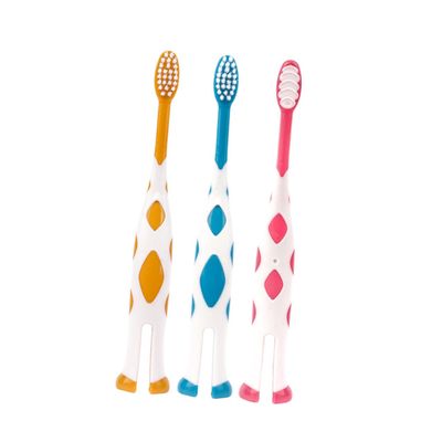 VERDANVERSE 6pcs Kids Toothbrushes with Soft Bristles and Non-Slip Plastic Handles, Suitable for Children 2-5 Years, Bathroom Accessories for Gentle Daily Cleaning