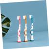 VERDANVERSE 6pcs Kids Toothbrushes with Soft Bristles and Non-Slip Plastic Handles, Suitable for Children 2-5 Years, Bathroom Accessories for Gentle Daily Cleaning view 2