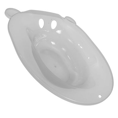 Abaodam Sitz Bath Basin for Postpartum Care Women, Deep Enough to Soak Private Area, Made of Sturdy Pp Material with Unique Design, Convenient to Use for Comfortable At-Home Recovery
