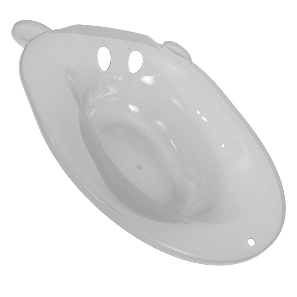 Abaodam Sitz Bath Basin for Postpartum Care Women, Deep Enough to Soak Private Area, Made of Sturdy Pp Material with Unique Design, Convenient to Use for Comfortable At-Home Recovery