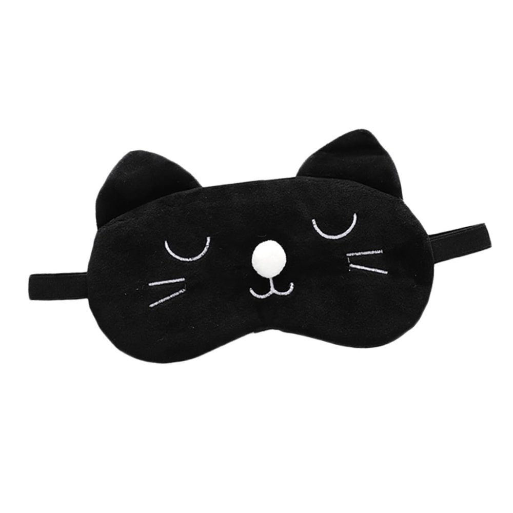 Homoyoyo Cartoon Panda Eyepatch Sleeping Blindfold Mask Soft Comfortable Design for Nap Eye Cover at Home Travel