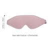 minkissy Sleep Mask Blindfold Eyeshade for Sleep Rest Patch Adjustable Elastic Portable Shading Eye Mask Blackout in Bedroom Travel view 2