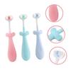 ULTECHNOVO 3pcs Cute Soft Bristle Toothbrush for Boys and Girls Boy Girl Manual Cleaning Toothbrush for Girl's Use view 3