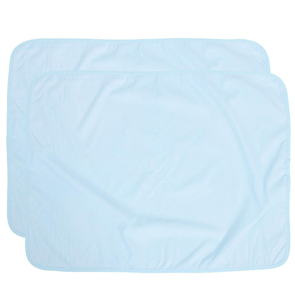 IWOWHERO 2pcs Reusable Washable Diaper Care Pad Breathable Bed Pad for Adults Pee Mat Incontinence Protection for Mattress