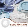 Gatuida Silicone Seal Ring for Lunch Box and Bento, Food Grade Safety Silicone Gasket with Easy Clean Feature, for Travel and Meal Prep, Graduation Gifts for Practical Kitchen Storage view 3