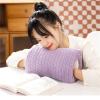 Winter Winter Home Office Ins Style Solid Color Warm Hand Warm Company Activity Gift Spot Solid Color Hand Warm Pillow(Pink) view 4