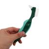 COLLBATH 2pcs Dual-Head Denture Cleaning Brush Hard Bristle Toothbrush for False Teeth Oral Care Seniors Travel Use Stain-Removing Deep Clean Compact Design view 4