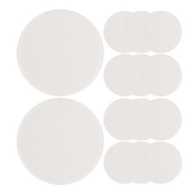DECOMELODY 100pcs Food Drying Sheets Made of Plant Fibre for Food Jar Desiccant Portable Design Moisture Absorbing Discs Keeps Dry Environment for Kitchen