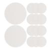 DECOMELODY 100pcs Food Drying Sheets Made of Plant Fibre for Food Jar Desiccant Portable Design Moisture Absorbing Discs Keeps Dry Environment for Kitchen view 1