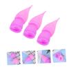 SOIMISS Silicone Menstrual Cups 6pcs Set 30ml Large Size Soft Feminine Hygiene Collection Cups Reusable Pad and Tampon Alternative for Women with Heavy Flow view 4