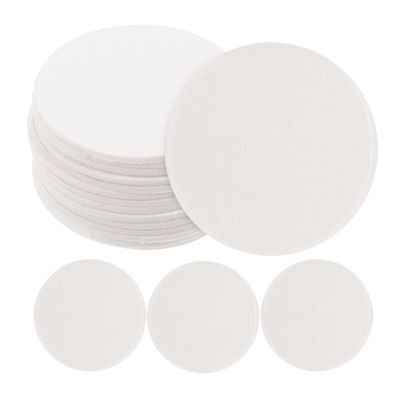 GLEAVI 100pcs Food-grade Plant Fibre Moisture Absorber Sheets for Biscuit Snack Storage Desiccant Drying Discs for Food Jar Preservation Moisture Control for Tea Dried Fruit and Spices