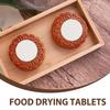 GLEAVI 100pcs Food-grade Plant Fibre Moisture Absorber Sheets for Biscuit Snack Storage Desiccant Drying Discs for Food Jar Preservation Moisture Control for Tea Dried Fruit and Spices view 4