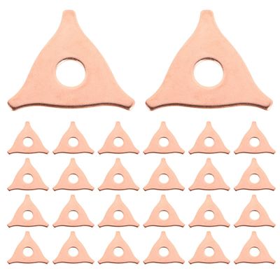 VALICLUD 100pcs Auto Dent Puller Rings Kit Metal Bracket Fixing Plates for Car Body Welding Repair Scratch Removal Tool for Quick Deep Scratch Fix and Efficient Metal Restoration