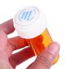 YARNOW 12Pcs Transparent Medicine Organizer Bottles Small Portable Pills Carrier for Travel Daily Storage with Dual-use Caps for Convenient Medication Management view 3