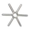 DIKACA Stainless Steel Bar Glass Rinser Head with Star-shaped Multi-angle Water Discharge and Easy Disassembly for Household and Restaurant Tea Cup and Milk Cup Cleaning view 1