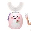 Auto Brush - Waterproof Cartoon U Shaped Electric Toothbrush, 3 Modes with Timer, Encourages Healthy Brushing Habits, Easy Clean Teeth Tool, Boys Girls Daily Care for Kids Ages 2-6 view 1