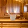 BESPORTBLE Wood Sauna Bucket and Ladle Wooden Water Scoop for Bath and Steam Rooms Spacious Capacity Versatile Sauna Accessories for Home Spa and Shower Use view 4