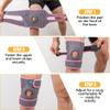 Professional Knee Brace with Side Stabilizers & Patella Gel Pads Adjustable Knee Support for Men & Women Joint Pain Relief, Injury Recovery, Arthritis, Meniscus Tear, ACL, Running (Pink, XL) view 4