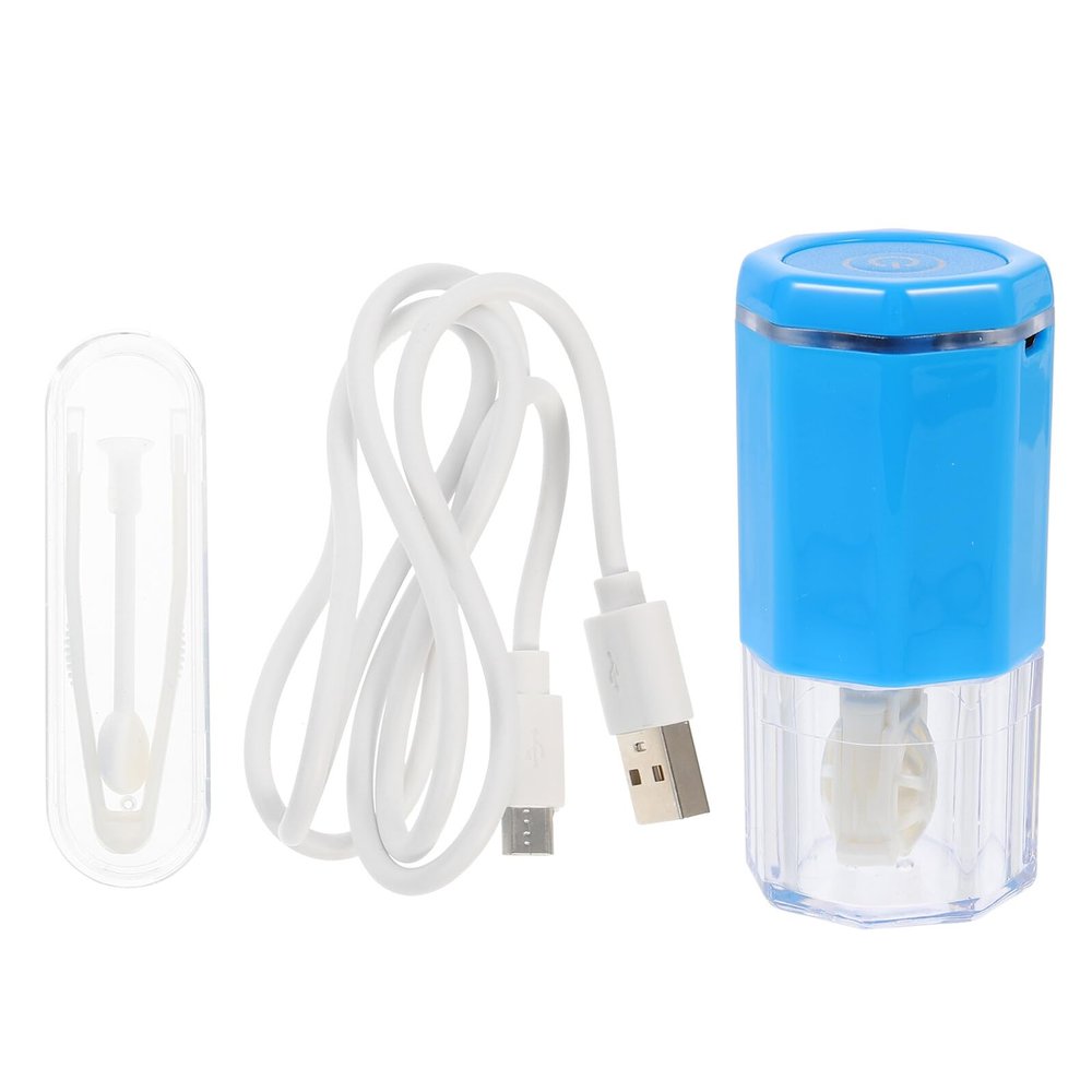 CATIEBYE Portable Electric Lens Cleaner Machine Removes Protein Impurities Abs Material with USB Charging for Glasses and Contact Lenses Suitable for Home and Daily Use