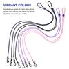 JEWEDECO 4pcs Adjustable Nylon Mitten Clips Gloves String Anti-Lost Rope for Gloves Strap Outdoor Gear Versatile Use Preventing Loss view 4