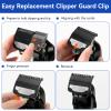 Replacement for 1/2 Wahl Clipper Guards Set, 1/16" 1.5mm Metal Hair Clipper Guards Set for Professional Stylists and Barbers, 2 Pack 1/2 Wahl Clipper Guards and Brush view 2