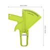 ibasenice Body Fat Caliper Precision Measuring Tool Plastic Skinfold Calipers Easy to Use Stylish Modern Design Green for Fitness Tracking and Body Fat Percentage Measurement at Home view 2