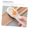 CHILDWEET 2pcs Shoe Cleaning Brush with Dispenser, Comfortable to Hold Plastic Handle, Multipurpose Household Scrubbing Brush for Shoes and Laundry Cleaning view 4