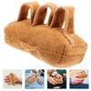 Abaodam Breathable Cushion Hand Palm Protector for Elderly Ergonomic Separator Pad for Health Left Right Hand Support Skin-Friendly Rehab Aid for Bedridden Patients view 2