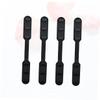 ifundom 4pcs Silicone Mask Ear Rope Buckle Extender with Three Gears Adjustable for Men and Women Practical Mask Accessories in Black view 3