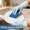 Dyrfolm 100 Pcs Heavy Duty Scouring Pads(Multicolor) view 3