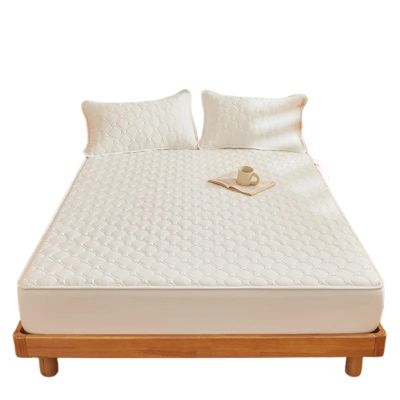 Mattress Protector Fitted Mattress Cover with Elastic Band, Single, Double, Queen Size, Sheet(D,Twin XL)