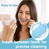 Dental Abrasive Polishing Strips, 4mm x 6m Interdental Polishing Strip for Resin & Composite Finishing, Fine Abrasive Tooth File for Smoothing Small Sharp Edges, Blue view 3