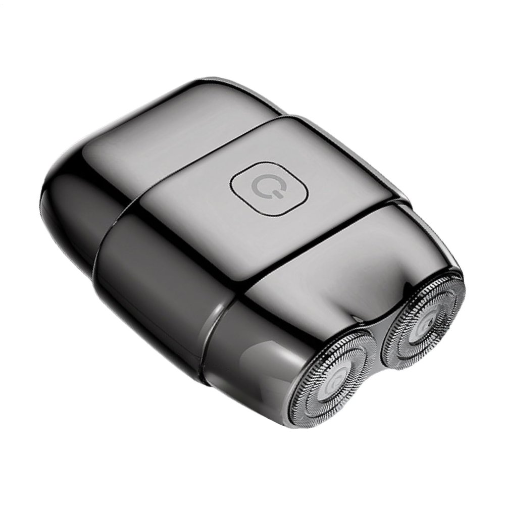 demaxiyad Electric Shaver Mini - Electric Shaver for Men, Dual Head Rotary Head Dry & Wet Use Lightweight | Beard Face Personal Care Home Travel
