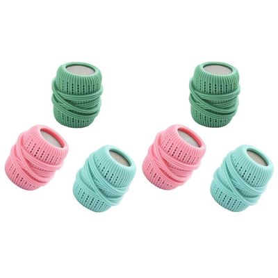 Bosiyrggrl 6PCS Washing Machine Laundry Ball Fabric Dispenser Laundry Ball Drum Washing Machine Lint Remover Easy to Use