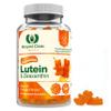 Lutein & Zeaxanthin Gummies 12mg + 2.4mg with Vitamin A 800g | Vision Support Eye Complex | Natural Orange Flavour | Plant Based Pectin | Vegetarian | 60 Gummies | UK Made | GMP Certified view 1