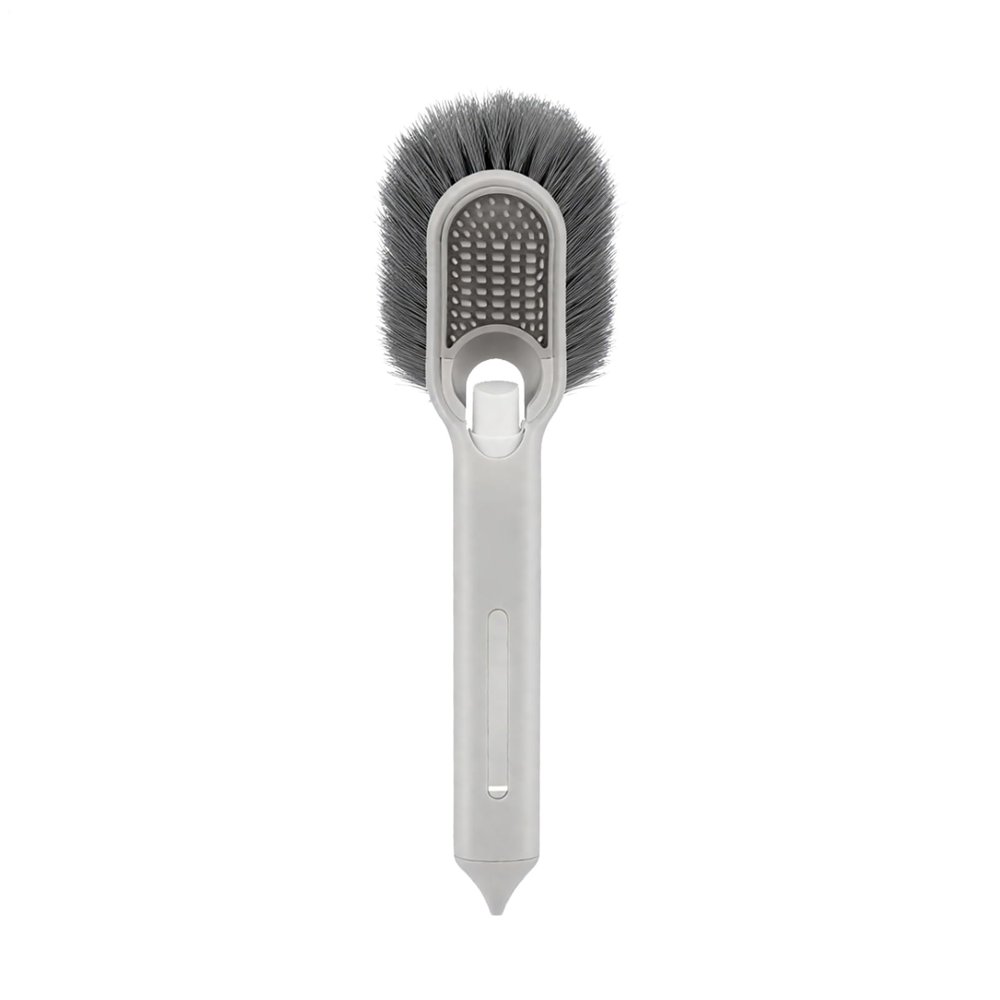 Dish Scrubber with Soap Dispenser Kitchen Utensils Household Cleaning Tool