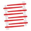 ARTSEWPLY 8pcs False Teeth Brush Dualhead Design with Soft Nylon Bristles Pp Handle Effective Cleaning and Cleaning Interdental Spaces for Denture Care view 1