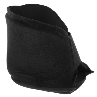 Abaodam Reusable Gel Ice Pack Wrap for Heel and Ankle, Hot Cold Compression Heel Sock, Comfortable Black Cold Compress Ankle Cup for Injury Relief and Swelling