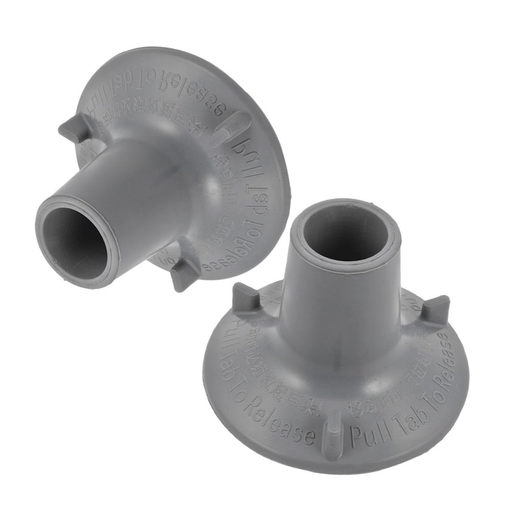 HAMPPLIES 2pcs Large Suction Cup Replacement Feet Pads for Toilet Seat Legs Rubber Suction Cup Feet with Enhanced Stability for Shower Chair and Bath Bench Non-slip Multisurface Bathroom