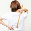Mikinona Bamboo Back Scratcher with Long Reach Handle for Itch Relief and Deep Tissue Back Massage, Handheld Manual Body Scratcher Tool Suitable for Adults and Pregnant Women view 3