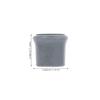 Anneome 2pcs Rubber Feet for Shower Chair and Bath Seat, Universal Fit Rubber Leg Tips with Easy Installation, Non-Slip Protective Pads for Bathroom and Shower Use view 2